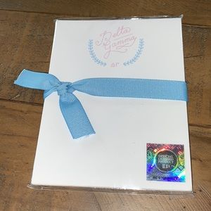 New Delta Gamma notepad